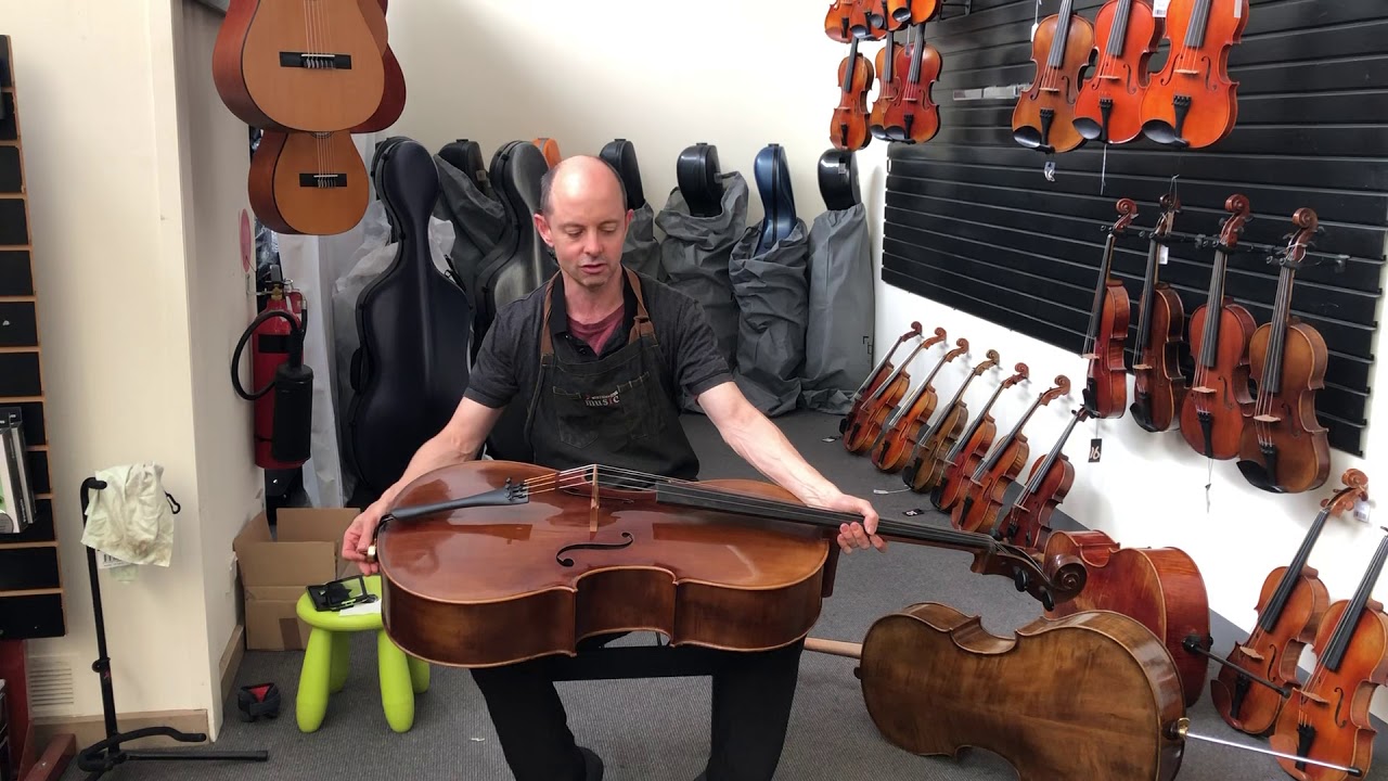 Cello comparison for Elaine! Go for 7/8th or 4/4 size? Struna concert or  Master