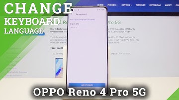 How to Change Keyboard Language in OPPO Reno4 Pro 5G – Set Keyboard Language