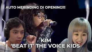 Kim 'Beat It' | Grand Final | The Voice Kids Indonesia Season 2 GTV REACTION!!! #kcultduo