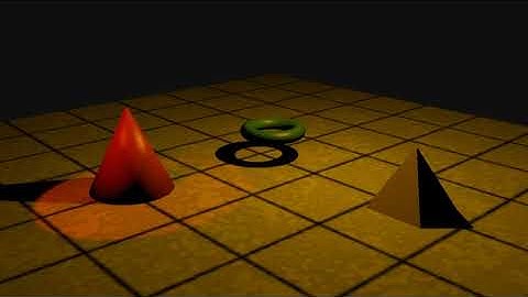 Blender Disco Beleuchtung - Lasershow Spotlight Animation