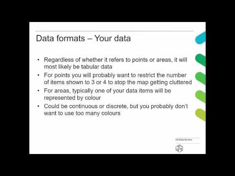 Webinar: Putting data on maps