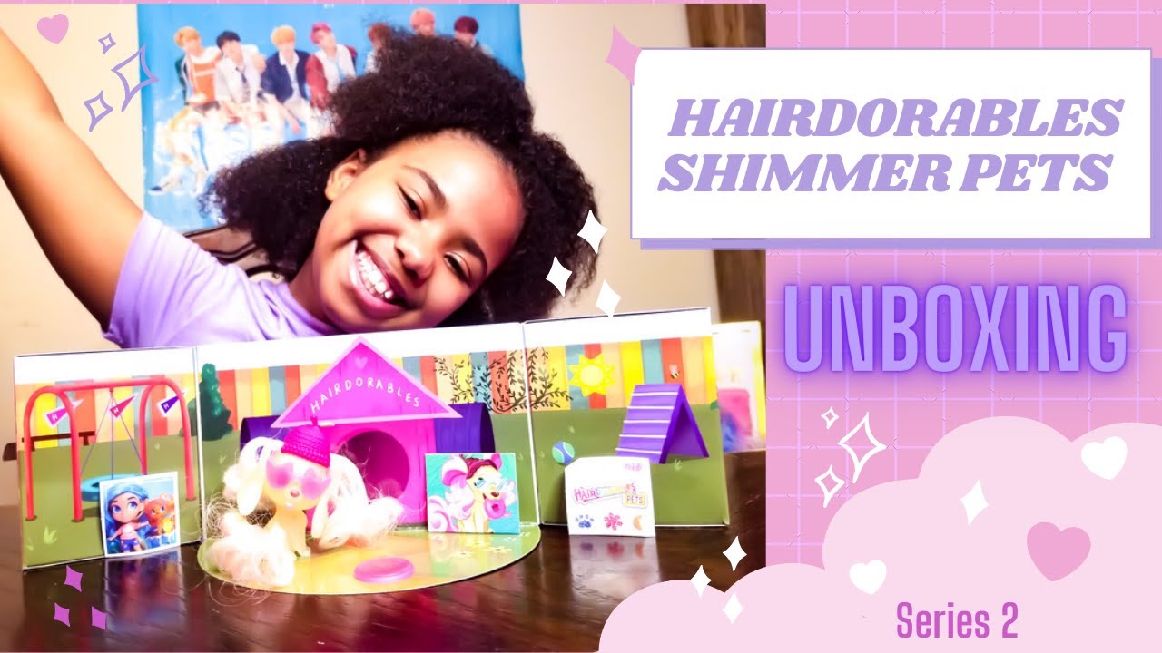 Hairdorables Unboxing | Shimmer Pets Series 2