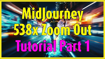 MidJourney 538x Zoom Out Tutorial & Premiere Pro (Part 1)