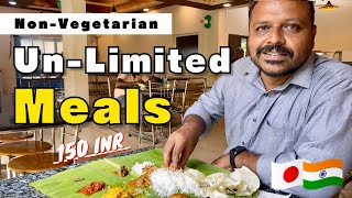 Unlimited Non Veg Meals in Chennai! Lunch Review by Thanjai Raja Rajan Mess