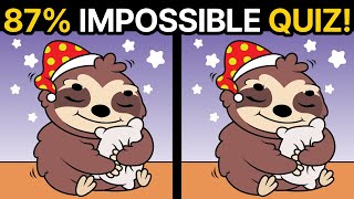 【Spot the Difference】 Are you 13% of people [ Brain Quiz ]