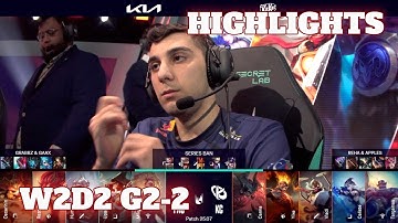 KC vs FNC - Game 2 Highlights | Week 2 Day 2 LEC Spring 2025 | Karmine Corp vs Fnatic G2 W2D2