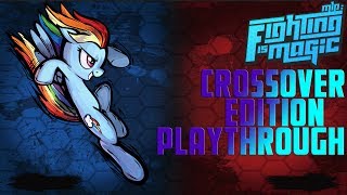 My Little Pony Fighting Is Magic Crossover Edition Rainbow Dash Playthrough