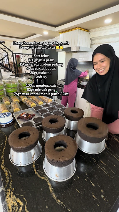#resepbrownis bisa panggang bisa kukus. Sekali ngadon😍😍 #tipsbaking #sukabaking #idejualan
