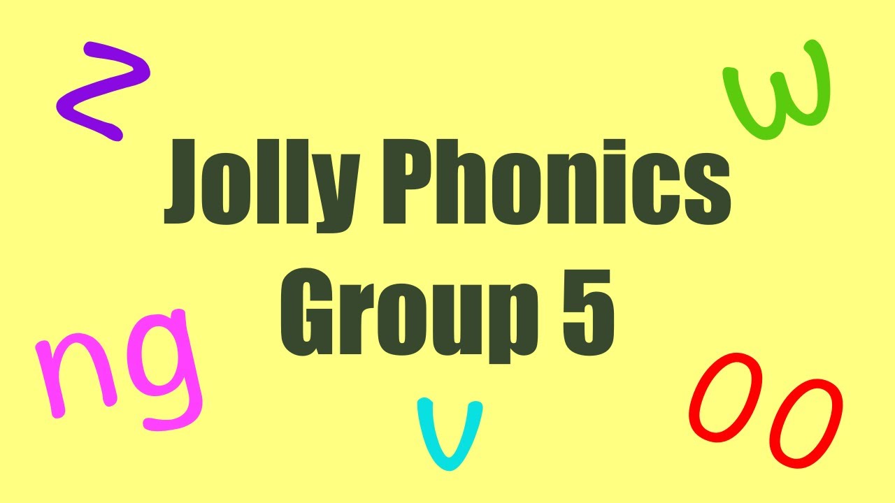 jolly phonics group 5 3 letter sounds youtube