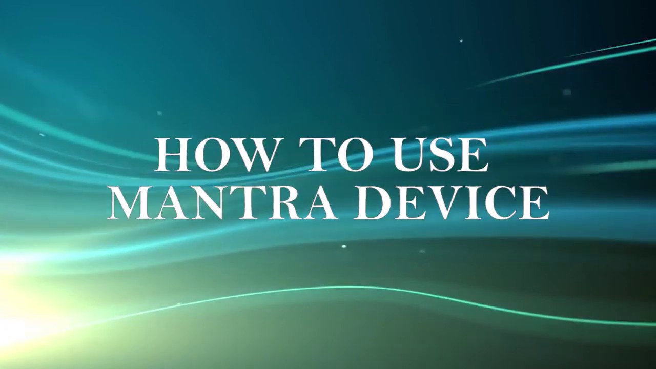 HOW TO USE MANTRA DEVICE MARATHI YouTube
