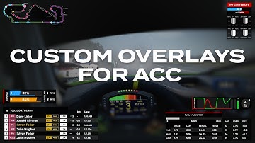 Racelab Overlays for Assetto Corsa Competizione Are Here - And They