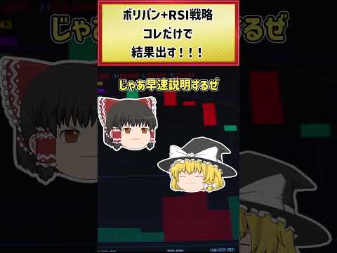 勝ち確！ボリンジャーバンドとRSIの組み合わせ手法を大公開【完全保存版】 #shorts #ボリンジャーバンド #RSI