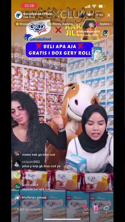 Gery Saluut Coconut Roll with Kak Jill