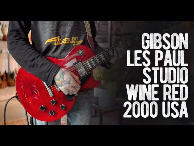 Gibson Les Paul Studio Wine Red 2000 USA