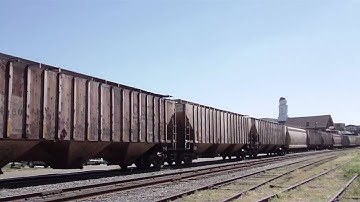 CSX 420 West in Hi Def at Charlottesville,VA on 5/4/10