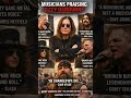Musicians Reveal Why Ozzy Osbourne Is a LEGEND 🤘#OzzyOsbourne #RockLegend #MetalHeroes #metal