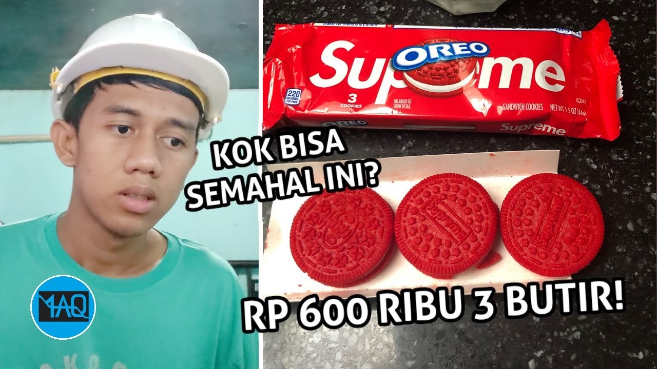 Inilah Yang Membuat Harga Oreo Supreme Sangat Mahal Berani Coba Youtube