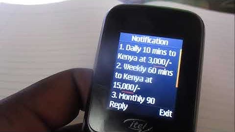 HOW TO BUY MINUTES(MINS) TO CALL SOMEONE IN KENYA ON MTN