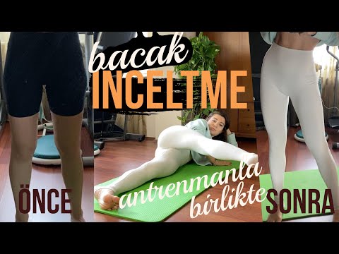 Bacaklarımı Nasıl İncelttim? İç Bacak ve Basen Hareketleri/Skinny Fat İçin Antrenman/Evde Spor