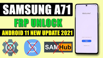 SAMSUNG A71 FRP BYPASS ANDROID 11 |  A71 FRP UNLOCK ANDROID 11 U5 2021