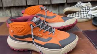 Vans MTE Crosspath Mid Shoes. Trying on. Do you need to size up? Will they even fit bro? Size 9