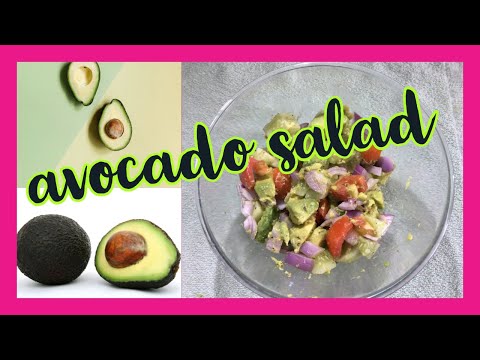 Avocado Salad || How to prepare Salad || Healthy Reciep with Avocado
