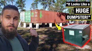 Container Home = Garbage Dumpster? Responding to Haters! (Not a Scam!) by Think Outside The Container 5,251 views 3 years ago 6 minutes, 2 seconds