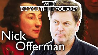 Emmy nominee Nick Offerman struggles to come to terms with dark family history...