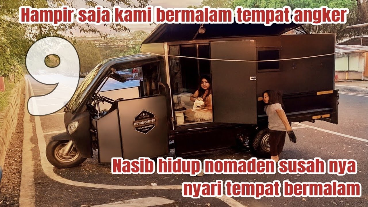 NASIB HIDUP NOMADEN ALA MUDIK | NIATNYA NGINEP TENANG, MALAH DAPET TEMPAT ANKER! 😱 