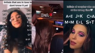 Famous Initials TikTok Compilation! Try to find your crush/soulmate! TikTok Compilation Profile