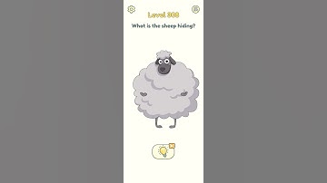 op2 level 308/ what is the sheep hiding/#shortfeeds #gameplay #youtubeshorts #dop2 #shortsvideo