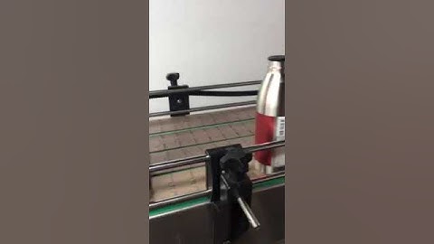 round bottle labeling machine