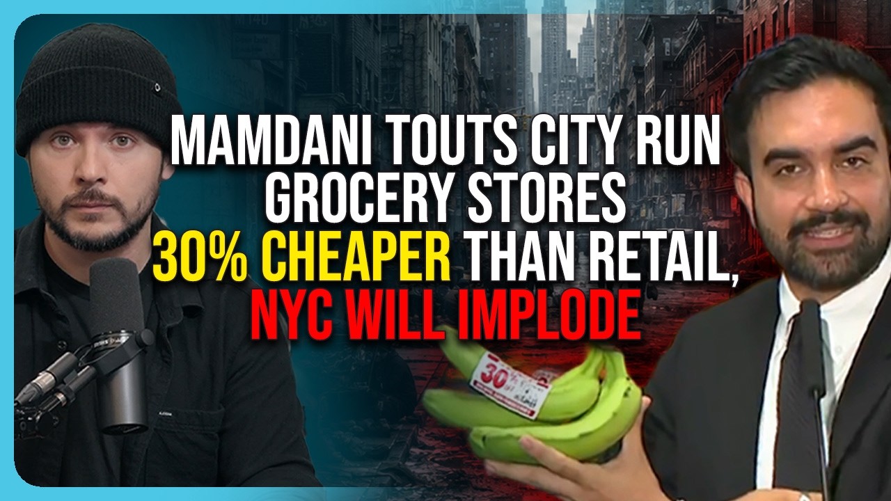 Mamdani Touts City Run Grocery Stores 30% CHEAPER Than Retail, NYC Will IMPLODE Mamdani Touts City Run Grocery Stores 30% CHEAPER Than Retail, NYC Will IMPLODE