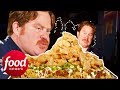 Casey Has To Beat The 6 LB Frito Pie Challenge To Get A Free Dessert | Man v Food