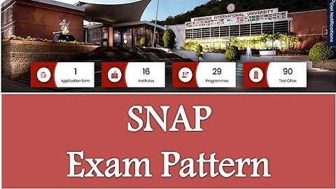 SNAP 2020 Exam Pattern: Know Major Changes, Marking Scheme, No. of Questions, Sections and cut-off