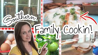 Mini Garden, Candle, & Chick UPDATE and Chicken Alfredo with Bowtie Pasta! | Southern Homemaking