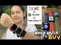 Which Smartwatch is Best? boAt Xtend Vs Noise ColorFit Ultra Vs Fire-Boltt Ring | Under Rs 3000