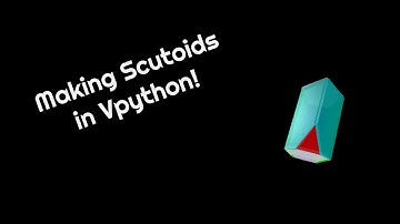 Making Scutoids in VPython