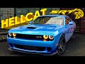 Вызываем демонов и стреляем в ворон на Dodge Challenger SRT Hellcat