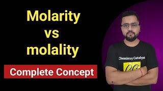 Difference between molarity and morality | chemistry