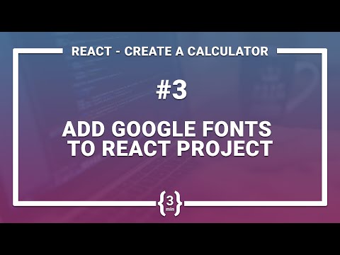 वीडियो: मैं प्रतिक्रिया करने के लिए Google फोंट कैसे जोड़ूं?
