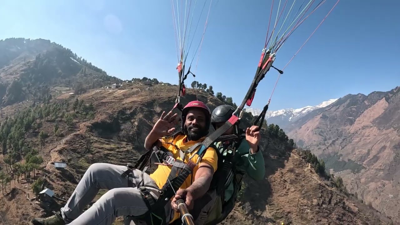 Paragliding enjoy in manali 21/022026