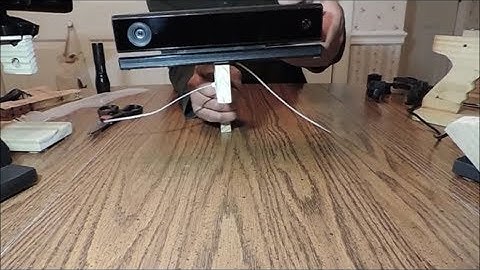 How to Design and Build Ghost Kinect Camera Stand KinectX-BlocKX Part 5 of 9