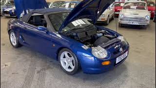 MGF 1.8i VVC | MATHEWSONS CLASSIC CARS | 18TH \& 19TH MARCH