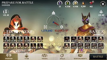Dawn of Titans - Bast 43 million defeat