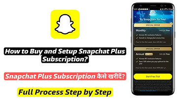 How to Buy and Setup Snapchat Plus Subscription | Snapchat plus subscription kaise buy karen