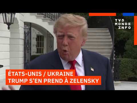 Donald Trump veut un "nouveau président" ukrainien