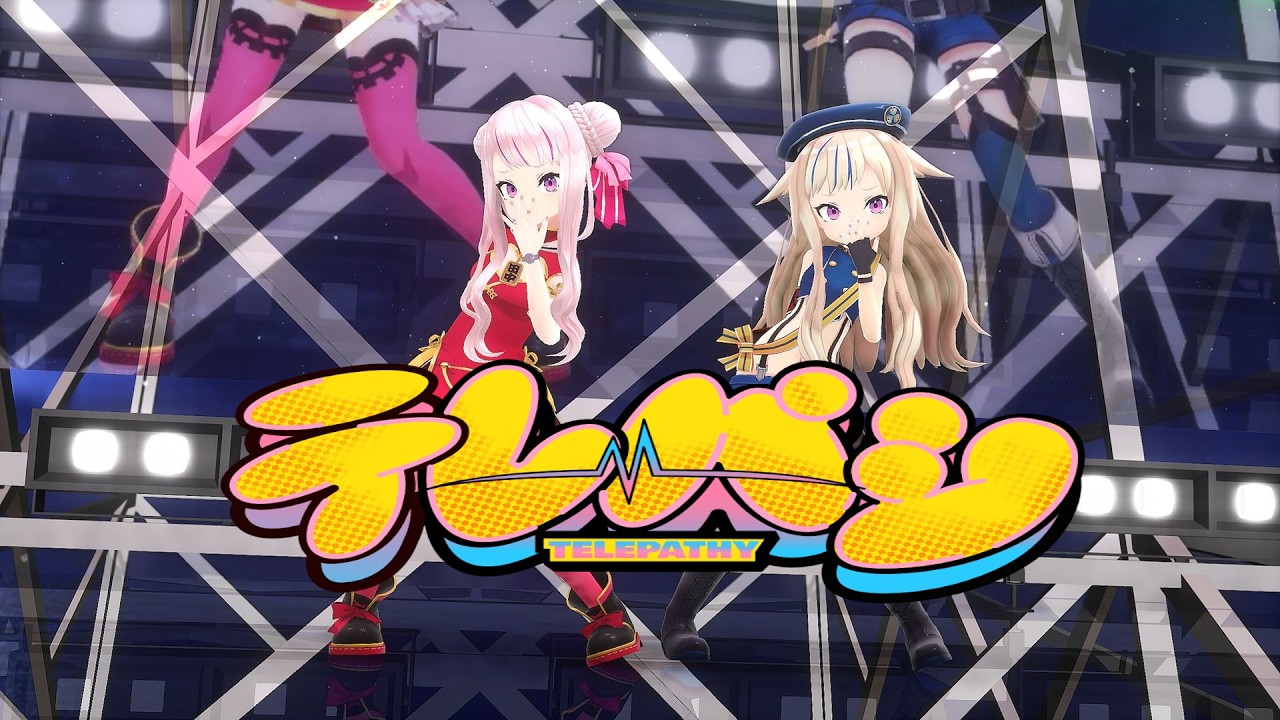 女児ヒメヒナ HIMEHINA『テレパシ』Cover【ヒメヒナMMD】#mmd #vtuber #himehina