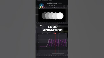 Loop your Keyframe animation in DaVinci Resolve #tutorial #videoediting #davinciresolve