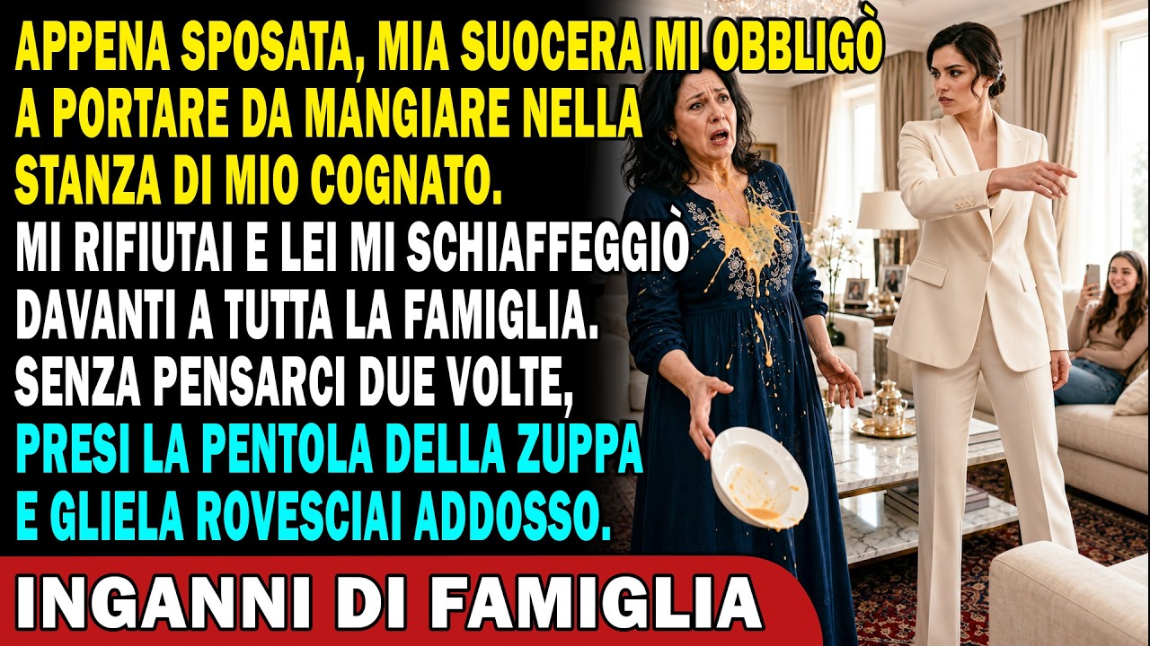 Byla jsem vdaná sotva jeden den, když mě tchyně před celou rodinou fackovala a manžel mlčky přihlížel. Pak mi řekla, ať donesu oběd jeho línému bratrovi do pokoje, jako bych byla služka. Když jsem...